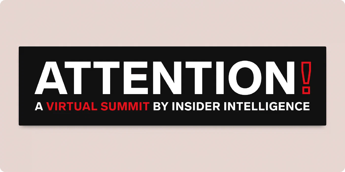 Set of responsive Attention Virtual Summit logos