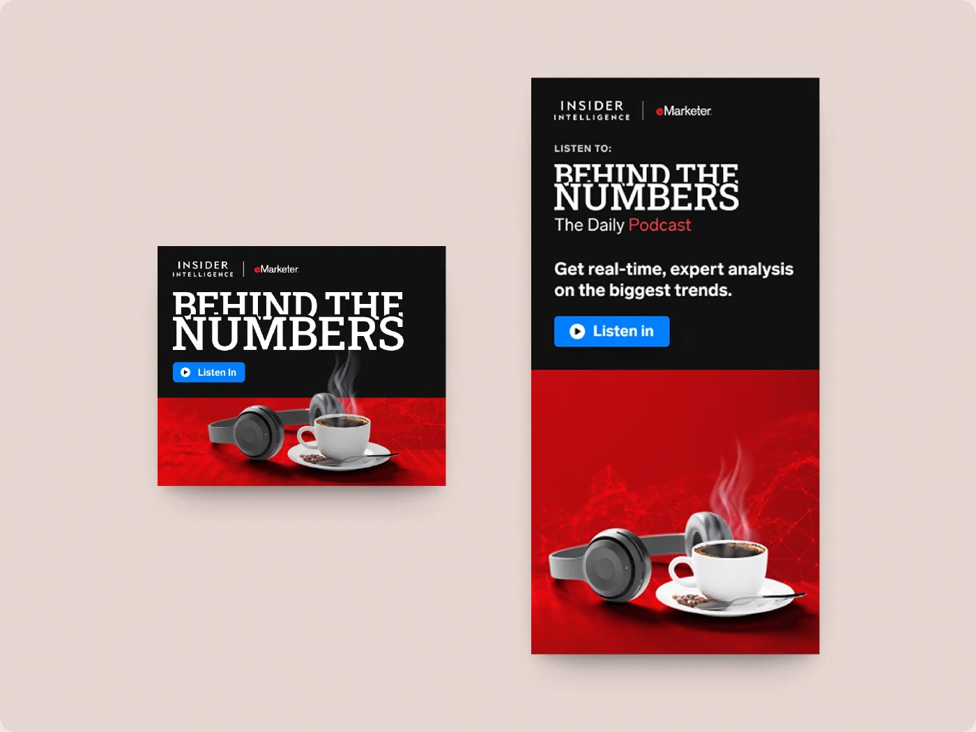 Behind the Numbers podcast ad option three
