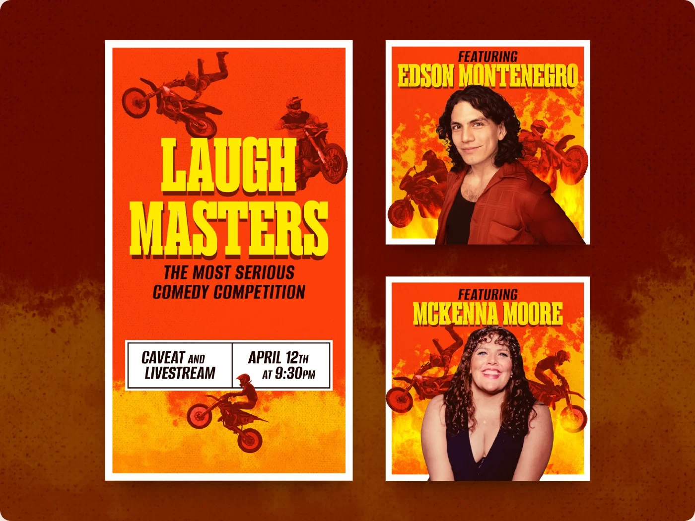 Live show poster for Laugh Masters season five
