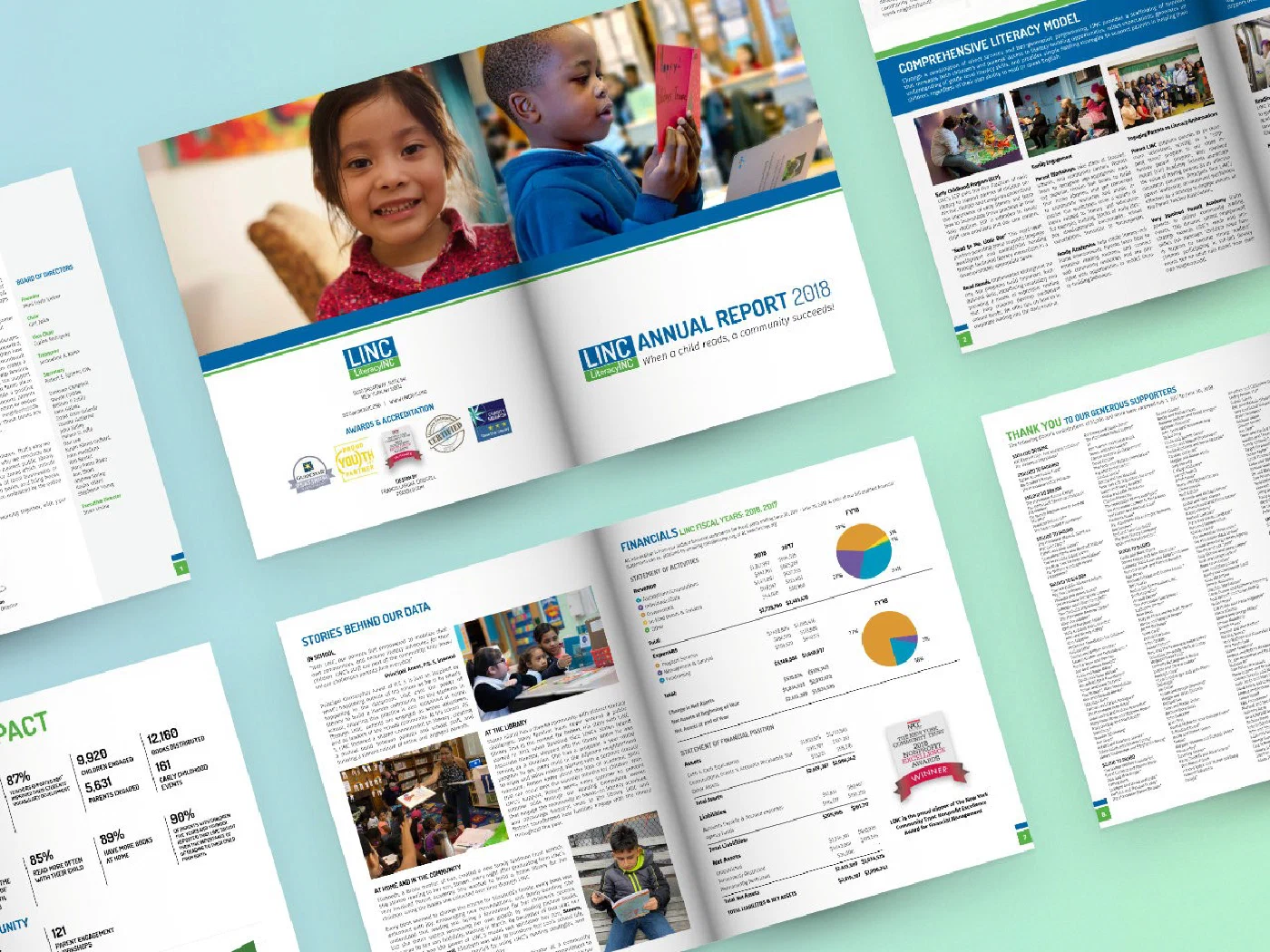 Illustrated report covers for Business Insider Intelligence